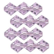 12 Violet Swarovski Crystal Bicone Beads 5301 4mm New - £6.23 GBP