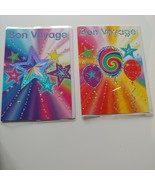 BON VOYAGE SPECIAL GREETING BEST LUCK BALLON/STAR CARD 7&quot;×5&quot; TRADITIONAL... - £2.14 GBP