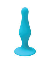 Nobu Rainbow Large Silicone Plug - Blue - £14.86 GBP