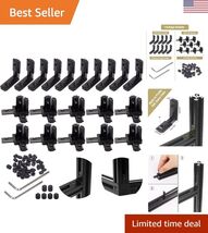 22Pcs 2020 Aluminum Extrusion Connectors 3-Way End Corner Bracket Connec... - $29.93