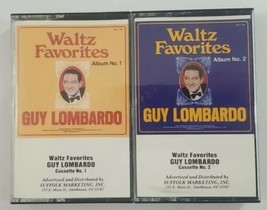 Guy Lombardo Waltz Favorties Album 1 Album 2 Cassette Tape Bundle - £11.02 GBP