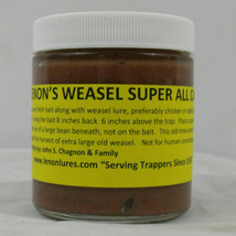 Lenon's Weasel Super All Call Lure 16 oz Pint Jar Long Liner Trapper's Specia... - £62.95 GBP