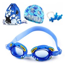 Cartoon Little Crab Full Kit 6 Swimming Goggles Waterproof/Anti-Frog For Kids - £25.57 GBP