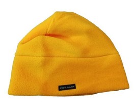 Vintage 90’s EDDIE BAUER Fleece Yellow Beanie Winter Hat OSFA Made In US... - £19.10 GBP