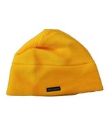 Vintage 90’s EDDIE BAUER Fleece Yellow Beanie Winter Hat OSFA Made In US... - £18.86 GBP
