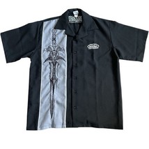 Vintage Blizzard Lich King Employee Bowling Shirt Sz M Embroidered Warcr... - $197.95