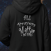 Heavy Blend™ Hoodie Sweatshirt &quot;All Prayers Matter&quot; curly white font - $29.69+