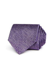 allbrand365 designer Melange Textured Silk Solid Classic Tie,Purple,One Size - £46.89 GBP