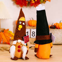 New Thanksgiving Home Decorations Thanksgiving Turkey Doll Ornaments - $14.18