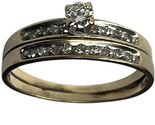 9 Women&#39;s Wedding set 10kt Yellow Gold 461745 - $249.00