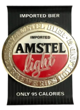 Amstel Light Plastic Bar Beer Wall Hang or Table Sign - $387.52 MXN