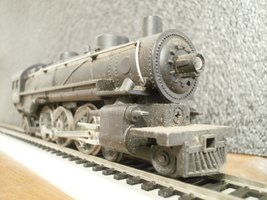 Lionel HO 4-6-2 Pacific Steam Engine Cracked Axle Gear Motor Runs Light Works  - £19.65 GBP