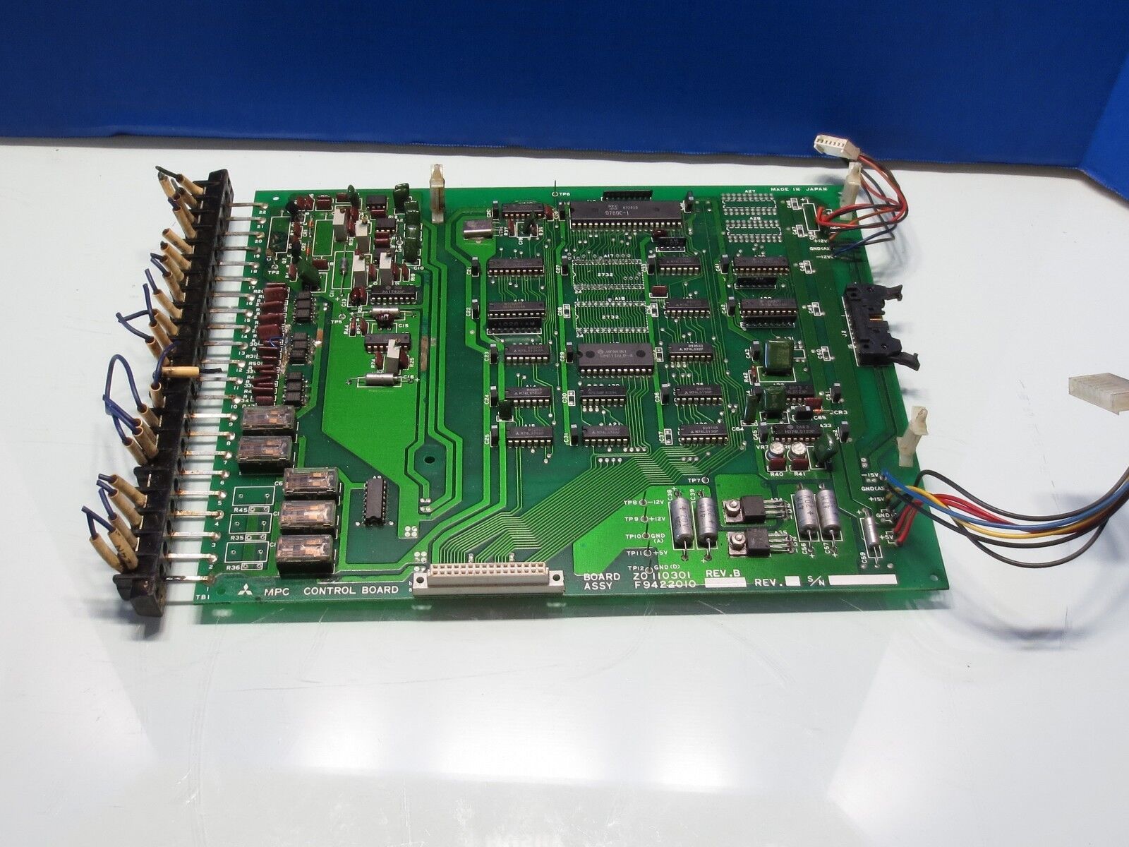 MITSUBISHI CIRCUIT BOARD MPC CONTROL BOARD Z0110301 ASSY F9422010 - $57.33