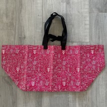 BRAND NEW T-Mobile Tuesdays T-Life Oversized Magenta Pink &amp; White Tote Bag - £9.33 GBP