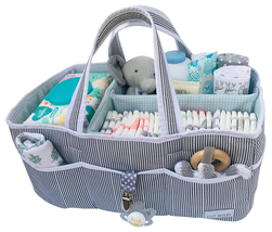 Baby Diaper Caddy Portable Organizer  Stylish &amp; Functional Baby Shower Gift - £26.36 GBP