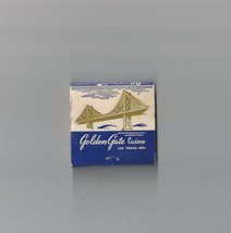 Vintage Golden Gate C ASIN O Las Vegas Nev Matchbook - £15.95 GBP