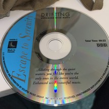 Escape To Serenity: Drifting Enhanced With Music (CD) Disc Only - $4.16