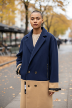 New With Tags HUDSON Women&#39;s Over Coat Size L - $49.49