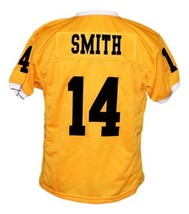 Will Smith #14 Bel-Air Academy Men Football Jersey Yellow New Any Size image 2