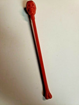 Vintage Skull &amp; Bone Eppy Advertising Drink Stir Stick New Old Stock H2 - £5.61 GBP