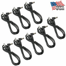 8Pcs Dc Power Cable Patch Power Lead/Cord For Guitar Effect Pedal 5.5Mm X 2.1Mm - £22.81 GBP