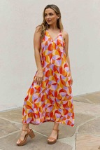 And The Why Full Size Printed Sleeveless Maxi Dress - £38.15 GBP