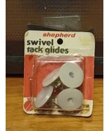 Shepherd Swivel Nail-On Glides 1&quot;  #9098 Easy Glide Non-Rust Base NonMar... - $18.95 CAD