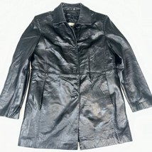 Vtg Excelled Budweiser Logo Leather Button Up Jacket Men&#39;s Zip Liner Sz ... - £39.01 GBP