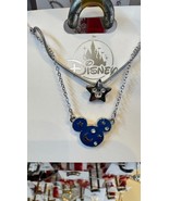 Disney Parks Sorcerer Mickey Mouse Double Necklace NEW - $645.23 MXN