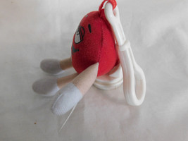 M Ms Red Peanut with Clip topper 3 Inches Tall - $4.99