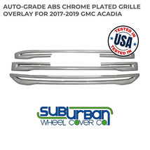 FITS 2017-2019 GMC Acadia SL / SLE # GI/149 Chrome Plastic Grille Insert... - £86.33 GBP