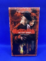 A Nightmare On Elm Street Digitally Remastered Horror VHS - Wes Craven Tested! - £5.45 GBP