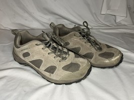 Merrelll J203813C Boulder Men&#39;s Taupe Mesh/ Suede Hiking/ Trail Shoe Sz ... - $20.00