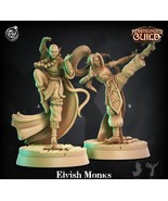 3D Printed Cast n Play Elvish Monk 28mm 32mm D&amp;D - $13.75 CAD+