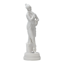 The Dancer Canova Museum Copy Female Cast Marble Sculpture Statue 12.6 in - $49.37