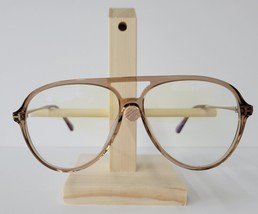 Tom Ford TF-5586 Eyeglasses Aviator Light Brown Authentic New - $210.95