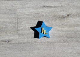 Custom Handmade Personalized Space Themed Nameplate - $385.27 MXN
