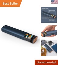 Stylish Weekly Pill Case - Durable Aluminum Box for Vitamins &amp; Supplements - $52.50