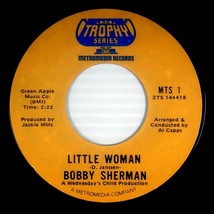 Bobby Sherman - Little Woman / La La La (If I Had You) [7&quot; 45 rpm Single] - £2.74 GBP