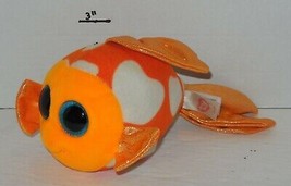 TY Sami the Fish 6&quot; Beanie BOOS Plush Stuffed Animals Rare HTF - £7.26 GBP