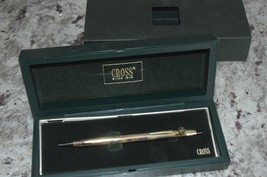 Vintage Cross 450305 10k gold filled mechanical pencil w/ Military? Logo - £43.24 GBP