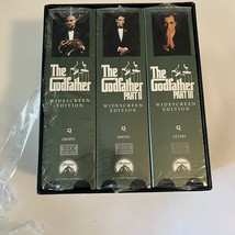 The Godfather Collection VHS 6 Tape Set Widescreen  Part 111 Is Sealed. - £17.65 GBP