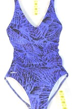 Speedo Women&#39;s 1 Piece Swimsuit Swimwear Purple Sz 6 - £17.61 GBP