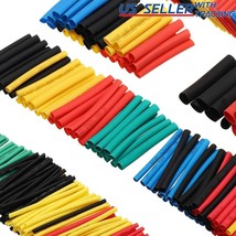 164Pcs Multicolor Heat Shrink Tubing Electrical Wire Insulation Cable Sl... - $13.99