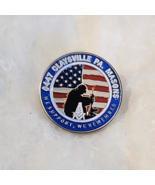 Red White &amp; Blue #447 Claysville PA Masons Pin  We Support We Remember S... - $16.19 CAD