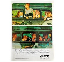 Allstate Norman Rockwell 1979 Advertisement Car Insurance Vintage Repro ... - £23.46 GBP