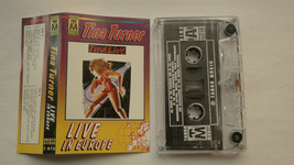 Rare Tina Turner Tina Live In Europe Cassette Tape Unofficial Made In Poland - £9.41 GBP