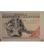 Eric Clapton Póster Comercio Ad Slowhand Doble Platino - $252.59 CAD
