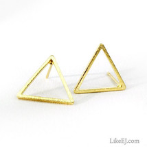 Triangle Stud Earring - $12.00