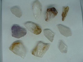 1300 Carats Rough State Raw Natural Mixed Quartz Crystal Stone Genuine Rocks Gem - £25.32 GBP